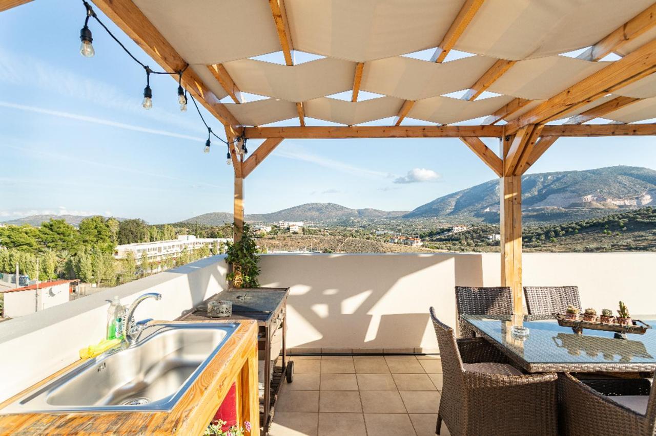 Milo Luxury House -free Airport Pick Up-10min Drive Markópoulon