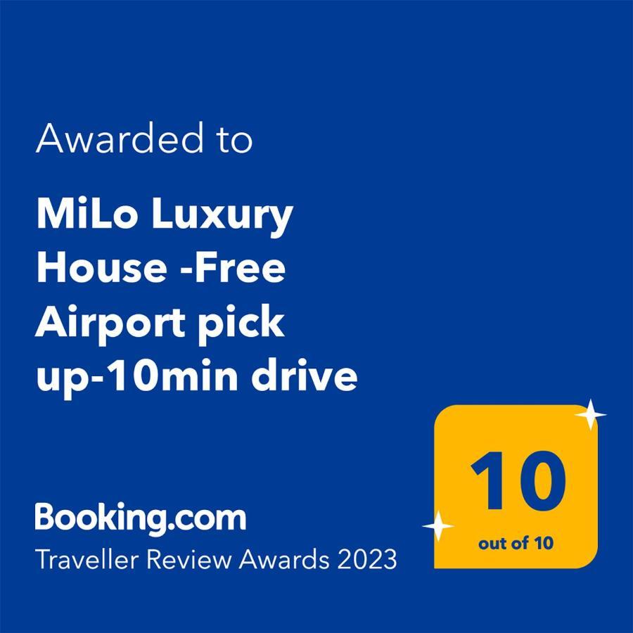 Milo Luxury House -free Airport Pick Up-10min Drive Markópoulon
